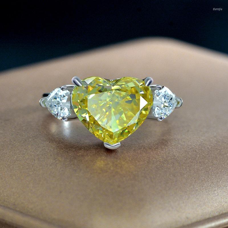 Cluster Rings Apaison Engagement For Women 925 Sterling Silver Luxury Yellow Pink Diamond Ring Wedding Female Fine Jewelry
Cluster Rings Apaison Engagement For Women 925 Sterling Silver Luxury Yellow Pink Diamond Ring Wedding Female Fine Jewelry