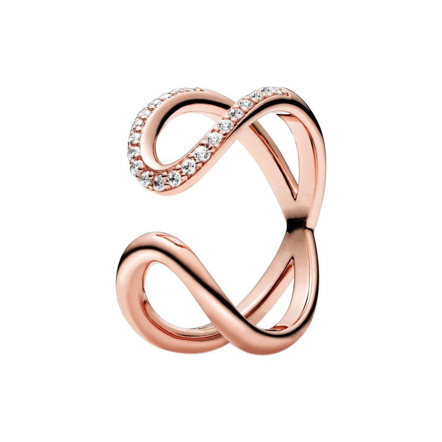 Rose Gold Wrapped Open Infinity RING for Pandora Authentic Sterling Silver Wedding Party Jewelry For Women Girls CZ Diamond Girlfriend Gift Rings with Original Box
Rose Gold Wrapped Open Infinity RING for Pandora Authentic Sterling Silver Wedding Party Jewelry For Women Girls CZ Diamond Girlfriend Gift Rings with Original Box