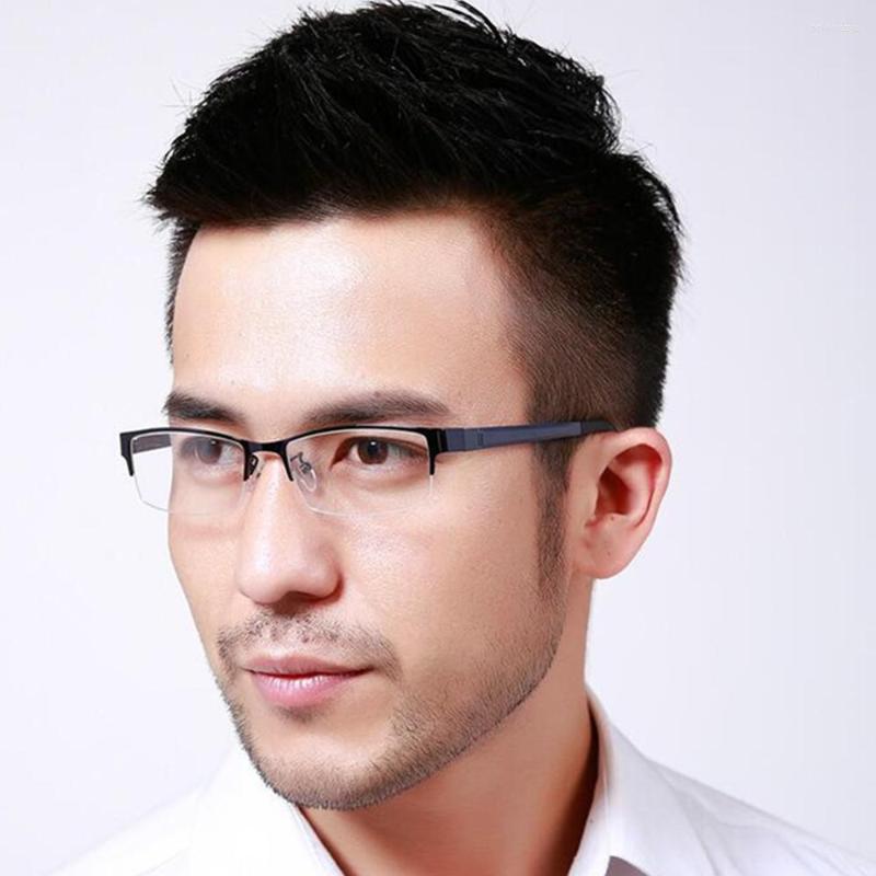 Sunglasses Frames Super Light Fashion Eyeglass Metal TR90 Half Rim Men Women Myopia Rx Able Glasses Top Quality
Sunglasses Frames Super Light Fashion Eyeglass Metal TR90 Half Rim Men Women Myopia Rx Able Glasses Top Quality