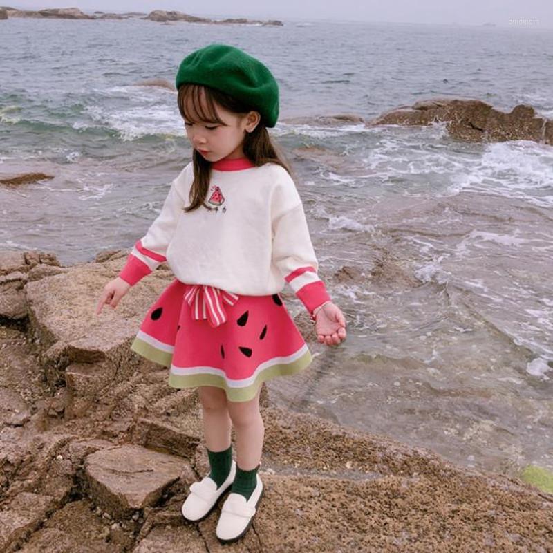 Clothing Sets 2022 Spring 2-7Yrs Toddler Girls Knitted Cotton Long Sleeve Watermelon Sweater Skirt Two Piece Set Princess Costume Outfit, As per picture
Clothing Sets 2022 Spring 2-7Yrs Toddler Girls Knitted Cotton Long Sleeve Watermelon Sweater Skirt Two Piece Set Princess Costume Outfit, As per picture