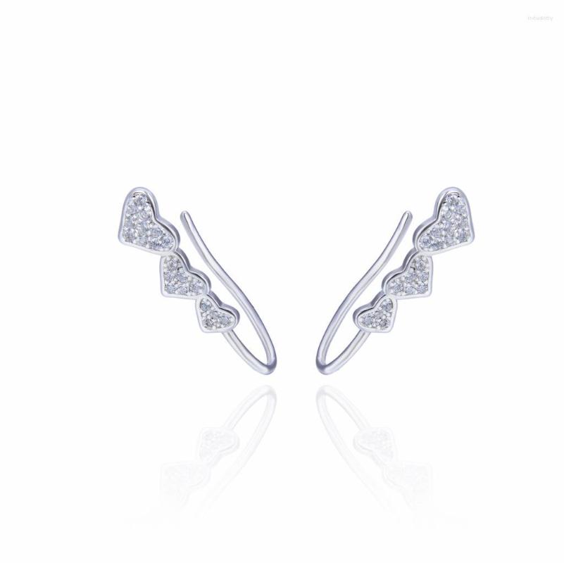 Dangle Earrings Fashion Women 925 Sterling Silver Love Heart Inlaid Zircon Jewelry Accessories For Girl Gift Dress Up
Dangle Earrings Fashion Women 925 Sterling Silver Love Heart Inlaid Zircon Jewelry Accessories For Girl Gift Dress Up