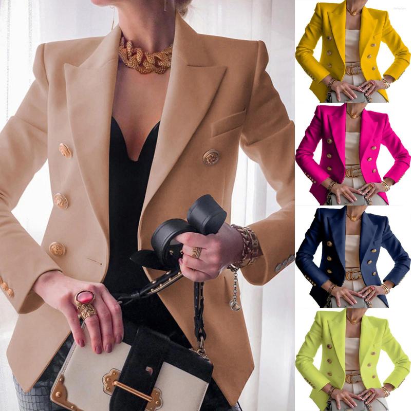 Women' Suits Suit Coat Women' Jacket Fashion Long Sleeve Loose Casual Solid Office Lady Single-breasted Elegant Cardigan Tops, Ht
Women' Suits Suit Coat Women' Jacket Fashion Long Sleeve Loose Casual Solid Office Lady Single-breasted Elegant Cardigan Tops, Ht