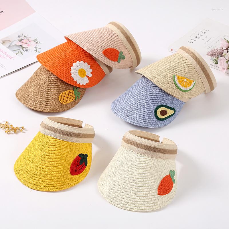 Hats Children Sweet Fruit Adjustable Size Sun Hat Kids Baby Boys Girls Sunshade Straw Caps Soft Hollow Breathable Cap, White
Hats Children Sweet Fruit Adjustable Size Sun Hat Kids Baby Boys Girls Sunshade Straw Caps Soft Hollow Breathable Cap, White