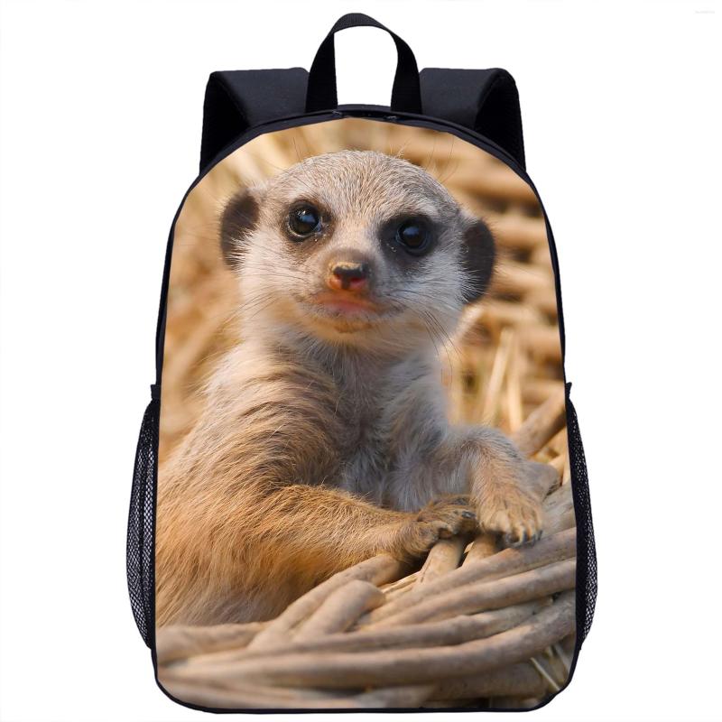 School Bags Meerkat Backpack Children's Animal 3D Print Teenager Travel Laptop Bag 17in Season Gift For Girls Boys
School Bags Meerkat Backpack Children's Animal 3D Print Teenager Travel Laptop Bag 17in Season Gift For Girls Boys