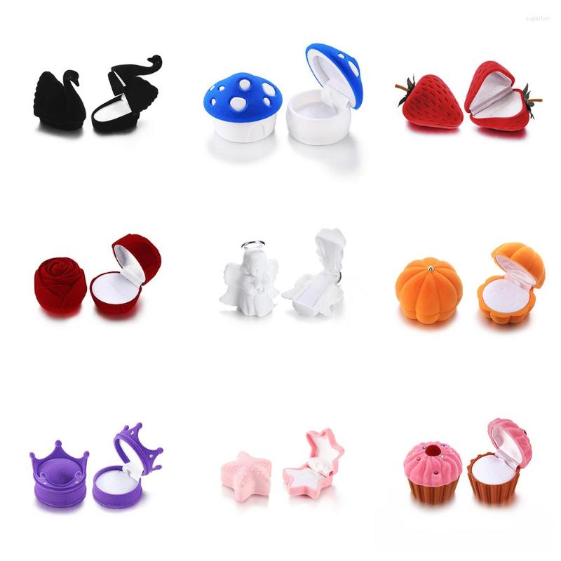 Jewelry Pouches 1Pcs Cute Velvet Box Container Wedding Ring For Earrings Necklace Bracelet Display Gift Findings Holder
Jewelry Pouches 1Pcs Cute Velvet Box Container Wedding Ring For Earrings Necklace Bracelet Display Gift Findings Holder