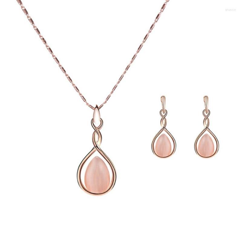 Necklace Earrings Set 2022 Opal Dangle Water Drop Pendants Bridal Wedding Jewelry Fashion Women Gifts, Picture shown
Necklace Earrings Set 2022 Opal Dangle Water Drop Pendants Bridal Wedding Jewelry Fashion Women Gifts, Picture shown
