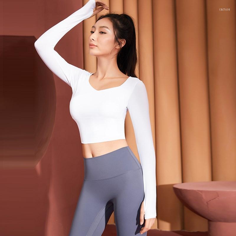 Active Shirts Long Sleeve Yoga Sport Top Fitness Gym Sports Wear For Women Femme Slim Running T Shirt With Thumb Hole, Fbf21839 black
Active Shirts Long Sleeve Yoga Sport Top Fitness Gym Sports Wear For Women Femme Slim Running T Shirt With Thumb Hole, Fbf21839 black