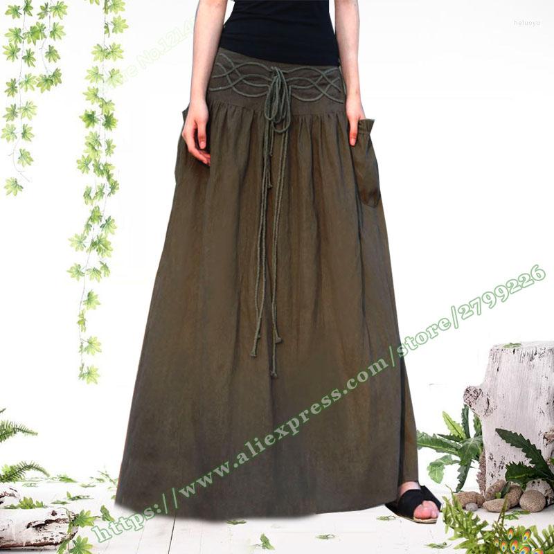 Skirts Women' Clothing Spring Summer Plus Size Vintage Retro Style Casual ArmyGreen Cotton Linen Female A-line Long Pleated, Black
Skirts Women' Clothing Spring Summer Plus Size Vintage Retro Style Casual ArmyGreen Cotton Linen Female A-line Long Pleated, Black