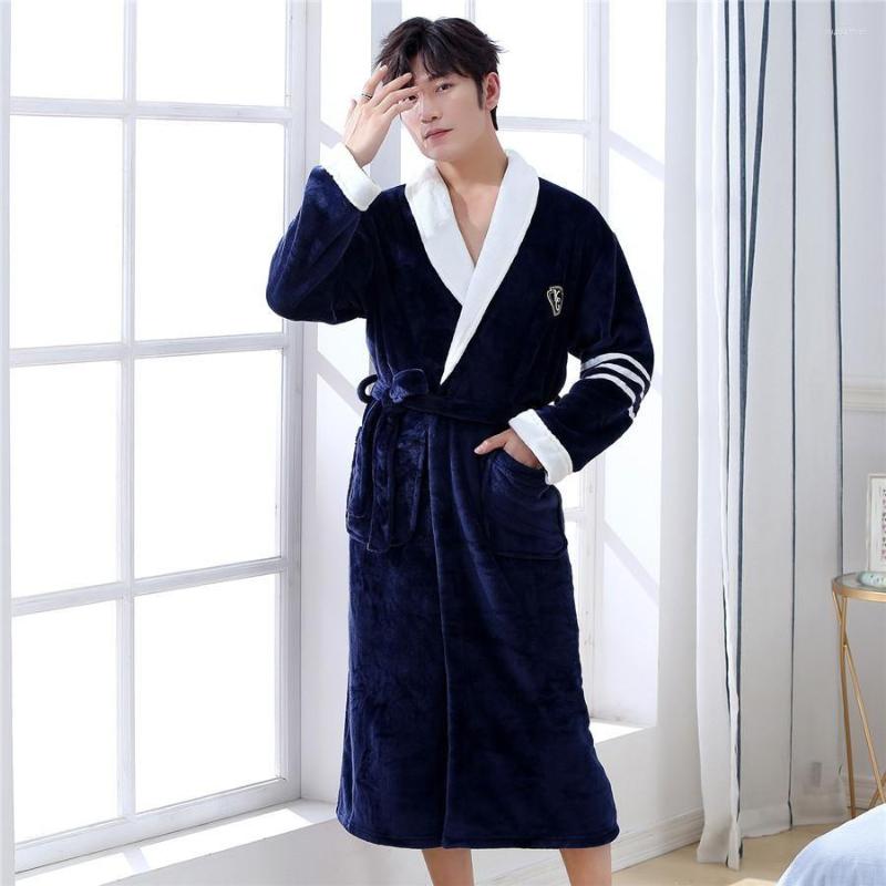 Men's Sleepwear Winter Men Flannel Homewear Kimono Robe Gown Comfortable Keep Warm Nightwear Casual Soft Intimate Bathrobe, Gray 1
Men's Sleepwear Winter Men Flannel Homewear Kimono Robe Gown Comfortable Keep Warm Nightwear Casual Soft Intimate Bathrobe, Gray 1