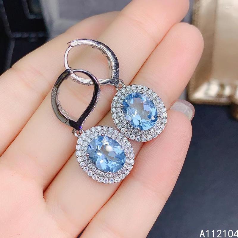 Dangle Earrings KJJEAXCMY 925 Sterling Silver Natural Sky Blue Topaz Women Vintage Exquisite Chinese Style Gem Eardrop Support Detectio
Dangle Earrings KJJEAXCMY 925 Sterling Silver Natural Sky Blue Topaz Women Vintage Exquisite Chinese Style Gem Eardrop Support Detectio
