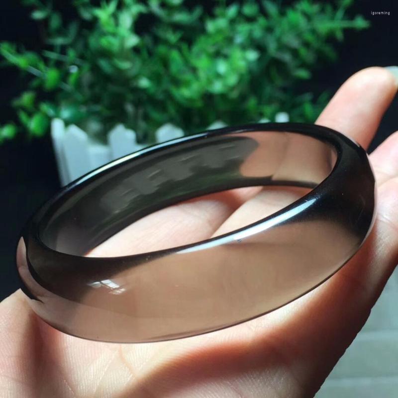 Bangle Genuine Natural Black Obsidian Clear Fashion Jewelry Women Inner Diameter 52-63mm Crystal Bracelet Bangles
Bangle Genuine Natural Black Obsidian Clear Fashion Jewelry Women Inner Diameter 52-63mm Crystal Bracelet Bangles