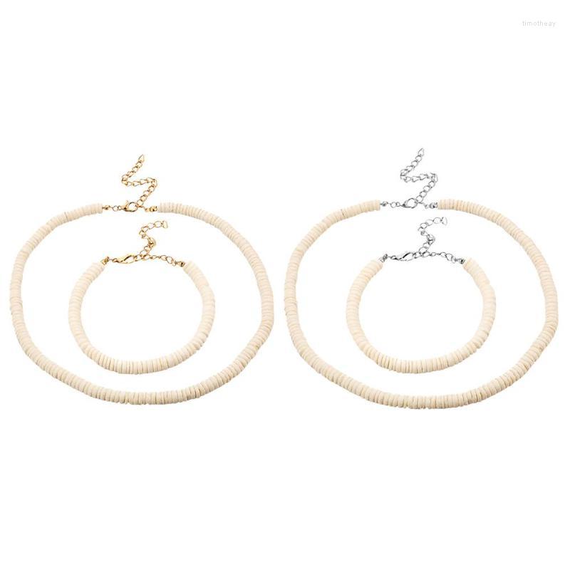 Necklace Earrings Set 2pcs/set Bohemia Shell Pendant Manual Alloy Bracelet Gold/Silver Women Clavicle Chain Jewelry Gifts For Travel Beach, Picture shown
Necklace Earrings Set 2pcs/set Bohemia Shell Pendant Manual Alloy Bracelet Gold/Silver Women Clavicle Chain Jewelry Gifts For Travel Beach, Picture shown