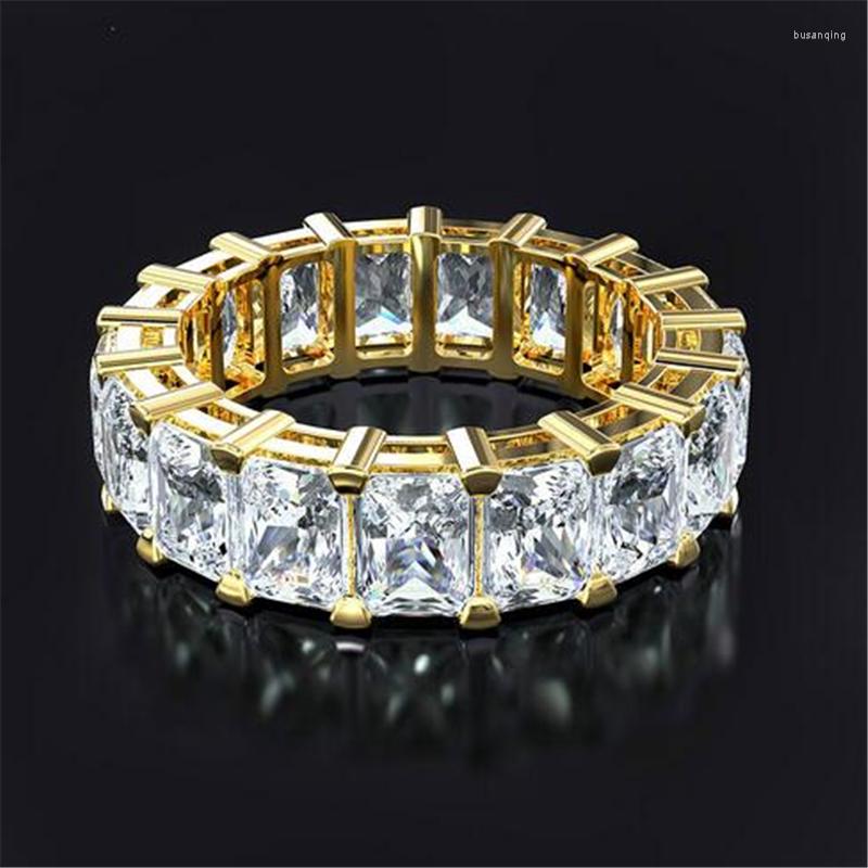 Wedding Rings 2022 Hip Hop Jewelry Zircon Stone Silver Color Yellow Gold For Women Fashion Engagement Ring
Wedding Rings 2022 Hip Hop Jewelry Zircon Stone Silver Color Yellow Gold For Women Fashion Engagement Ring
