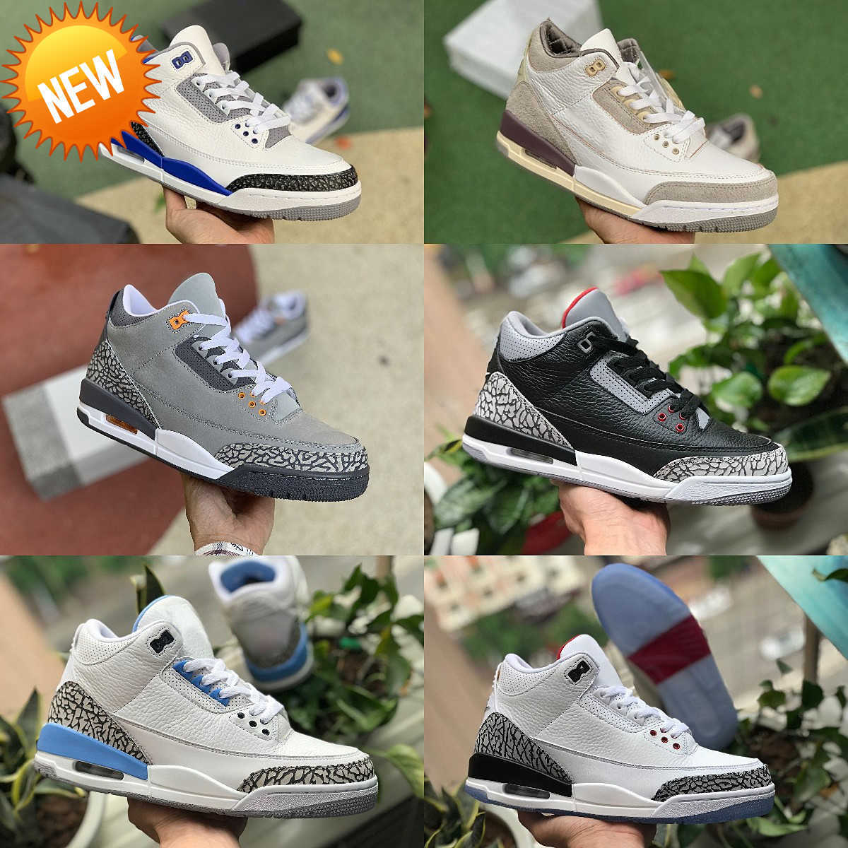 NEW Jumpman Racer Blue 3 3S Basketball Shoes Mens Cool Grey A Ma Maniere UNC Pine Green FREE THROW LINE Denim Red Black Cement Pure White
NEW Jumpman Racer Blue 3 3S Basketball Shoes Mens Cool Grey A Ma Maniere UNC Pine Green FREE THROW LINE Denim Red Black Cement Pure White