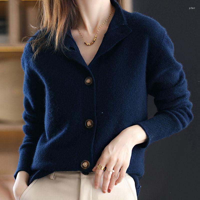 Women's Knits Knitted Cardigan Coat Vintage Sweater Women Casual Solid Color Loose Long Sleeve Button Elegant Female Tops Mujer 1481, Caramel colour
Women's Knits Knitted Cardigan Coat Vintage Sweater Women Casual Solid Color Loose Long Sleeve Button Elegant Female Tops Mujer 1481, Caramel colour