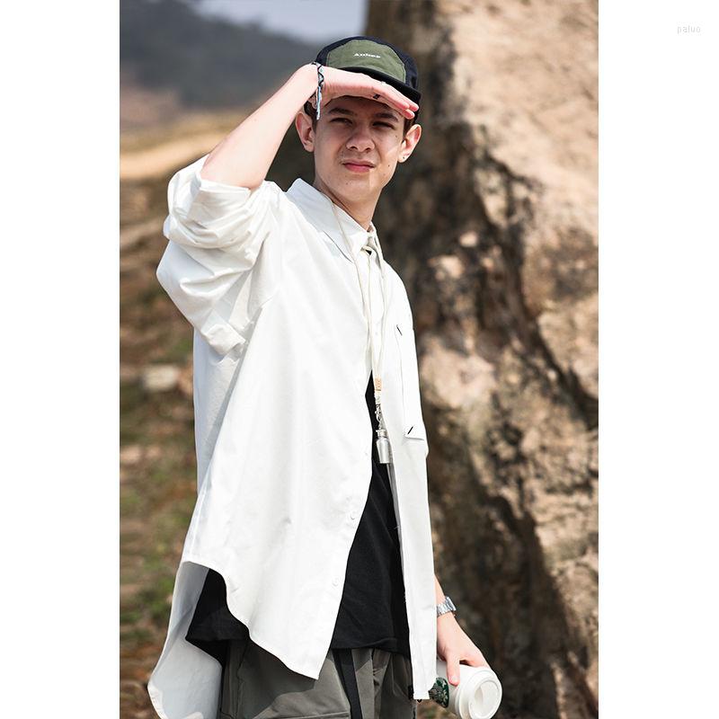Men' Casual Shirts 2022 Solid White For Men Designer Brand Summer Loose Long Sleeve Fashion Male Blouses Luxury Tops, White(longsleeve)
Men' Casual Shirts 2022 Solid White For Men Designer Brand Summer Loose Long Sleeve Fashion Male Blouses Luxury Tops, White(longsleeve)