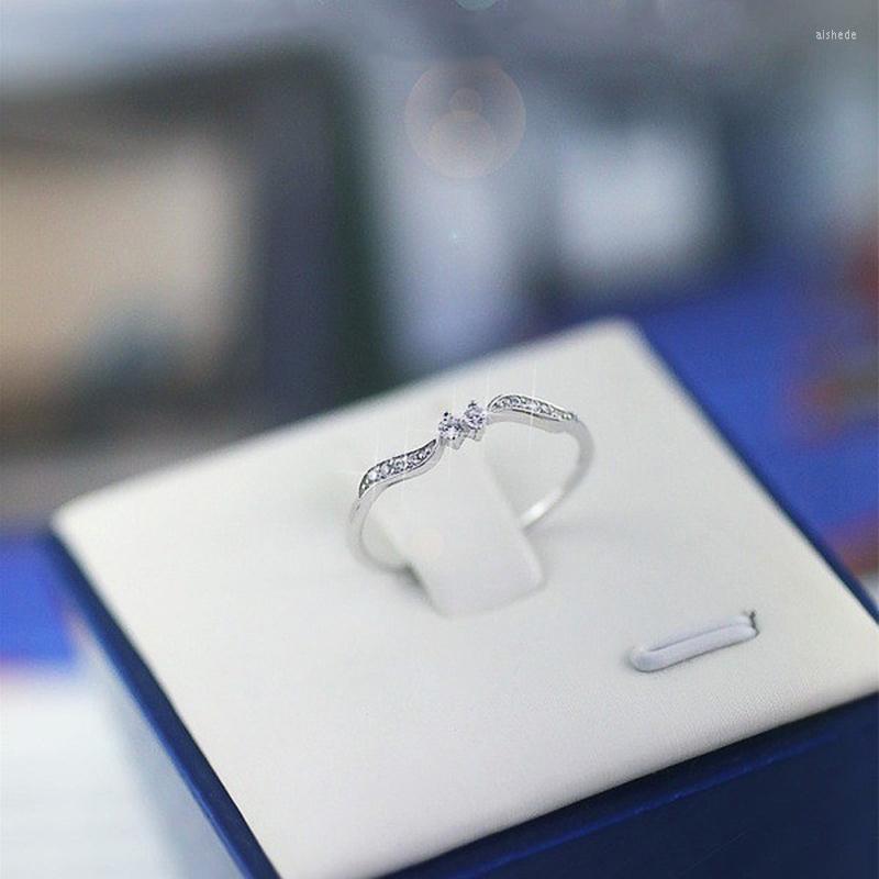 Wedding Rings Dainty Thin Inlaid Shiny Crystal Cubic Zirconia Delicate Proposal Engagement Jewelry For Women
Wedding Rings Dainty Thin Inlaid Shiny Crystal Cubic Zirconia Delicate Proposal Engagement Jewelry For Women