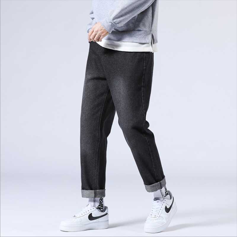 Men's Jeans Men Vintage Fashion Black Blue Autumn Winter Mid-Waist Loose Hip-hop Male Trousers Pants
Men's Jeans Men Vintage Fashion Black Blue Autumn Winter Mid-Waist Loose Hip-hop Male Trousers Pants