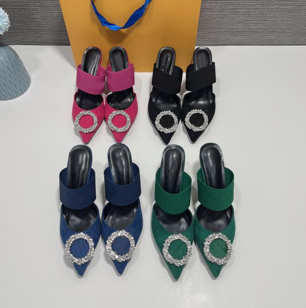 Designer Women High-Heeled Slippers New Style Classic Sandal Fashion Letter Printing Women's Sexy Wedding Party High-Heeled Shoes Sandals, Fuchsia 
Designer Women High-Heeled Slippers New Style Classic Sandal Fashion Letter Printing Women's Sexy Wedding Party High-Heeled Shoes Sandals, Fuchsia