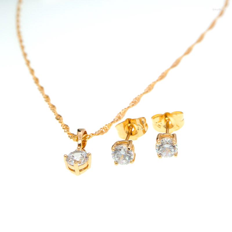 Necklace Earrings Set Luxury Crystal Wedding Jewelry Bridal Jewelery Gold Stud Women Accessories Bijoux Mariage Conjunto S0401, Picture shown
Necklace Earrings Set Luxury Crystal Wedding Jewelry Bridal Jewelery Gold Stud Women Accessories Bijoux Mariage Conjunto S0401, Picture shown