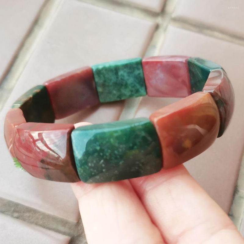 Strand Fashion Jewelry Carnelian Women Men Bracelet G9205