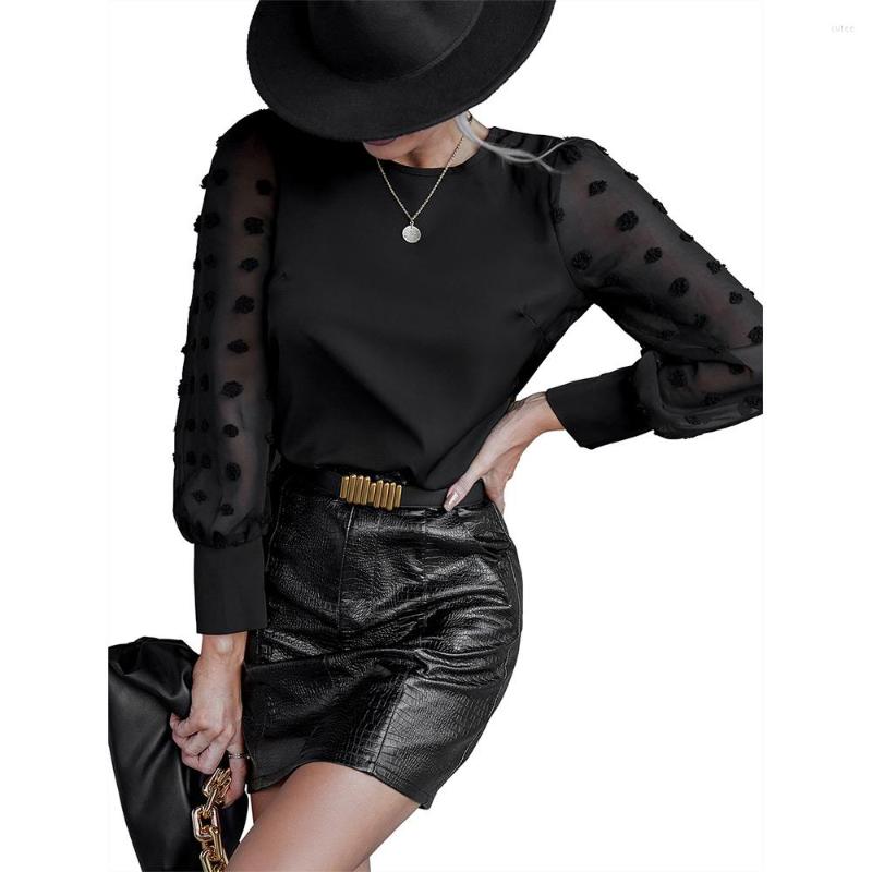 Women' Blouses Chiffon Shirts Women' Clothing 2022 Autumn Office Lady Long Sleeve Pullovers Mesh Polka Dot Patchwork Vintage Elegant, Black
Women' Blouses Chiffon Shirts Women' Clothing 2022 Autumn Office Lady Long Sleeve Pullovers Mesh Polka Dot Patchwork Vintage Elegant, Black