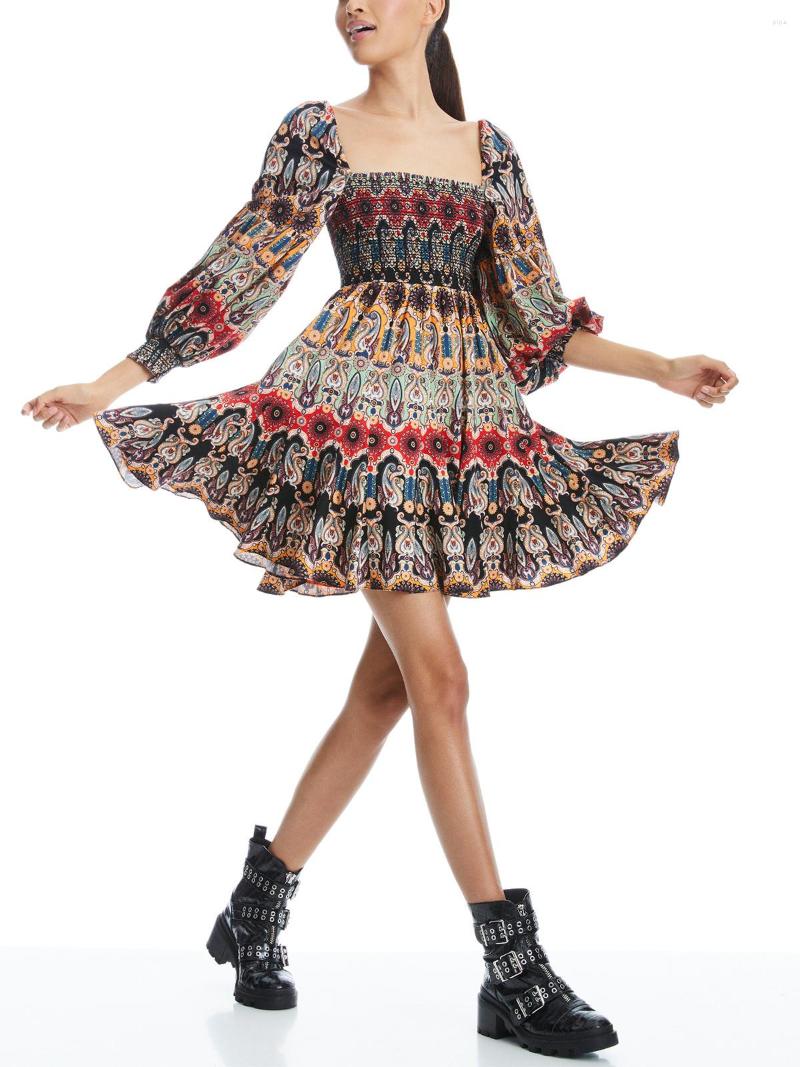 Casual Dresses Boho Dress Women Clothing 2022 Es Vacation Vintage Print Bohemian Square Neck 3/4 Puff Sleeve Smocked Mini, Red
Casual Dresses Boho Dress Women Clothing 2022 Es Vacation Vintage Print Bohemian Square Neck 3/4 Puff Sleeve Smocked Mini, Red