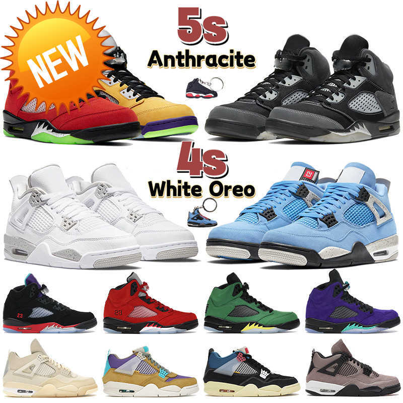 NEW 2022 4 4s 5 5s Basketball Shoes Bluebird University blue Racer Blue what the white oreo Black cat Shattered Backboard shimmer men women, 37 what the
NEW 2022 4 4s 5 5s Basketball Shoes Bluebird University blue Racer Blue what the white oreo Black cat Shattered Backboard shimmer men women, 37 what the