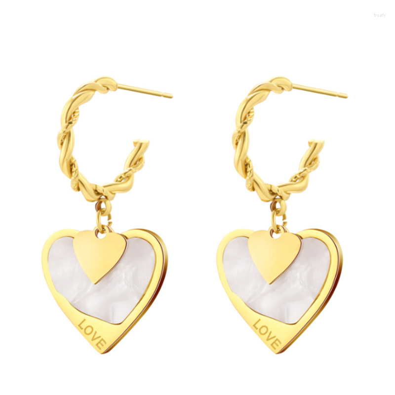 Stud Earrings 316L Stainless Steel Niche Design Heart Twist Ladies Fashion High Jewelry Party Gift SAE231
Stud Earrings 316L Stainless Steel Niche Design Heart Twist Ladies Fashion High Jewelry Party Gift SAE231