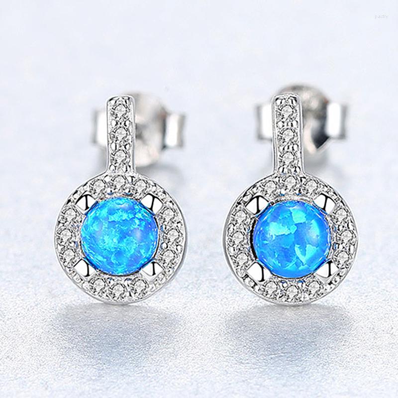 Stud Earrings Opal 925 Sterling Silver For Women Cute 4mm White Pink Blue Fire Fine Jewelry
Stud Earrings Opal 925 Sterling Silver For Women Cute 4mm White Pink Blue Fire Fine Jewelry