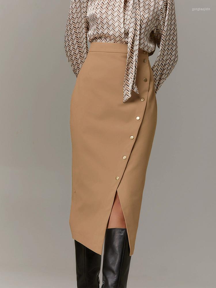 Skirts 2022 Autumn Winter Women Sexy Midi Pencil High Waist Office Solid Khaki Ladies Asymmetrical Slit Skirt For
Skirts 2022 Autumn Winter Women Sexy Midi Pencil High Waist Office Solid Khaki Ladies Asymmetrical Slit Skirt For