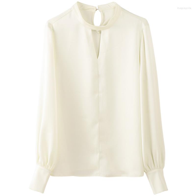 Women' Blouses 2022 Autumn Foreign-style Women' Clothing Light Familiar Shirt Sleeve Pure Color Round-necked Chiffon, Beige
Women' Blouses 2022 Autumn Foreign-style Women' Clothing Light Familiar Shirt Sleeve Pure Color Round-necked Chiffon, Beige