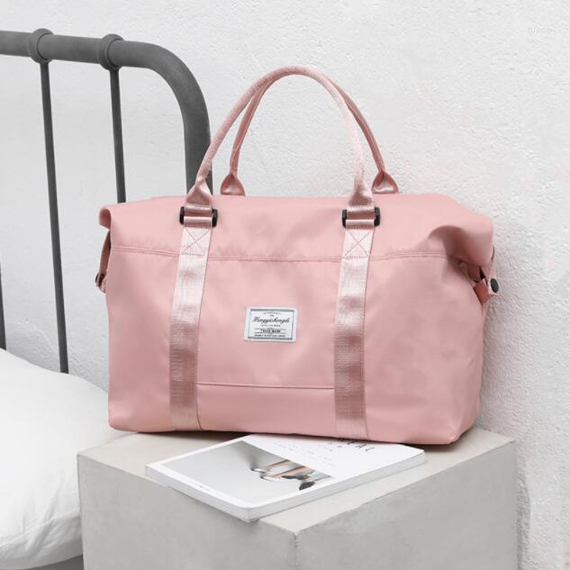 Duffel Bags Large-capacity Travel Bag Women's Short-distance Business Trip Portable Nylon Fitness Luggage
Duffel Bags Large-capacity Travel Bag Women's Short-distance Business Trip Portable Nylon Fitness Luggage