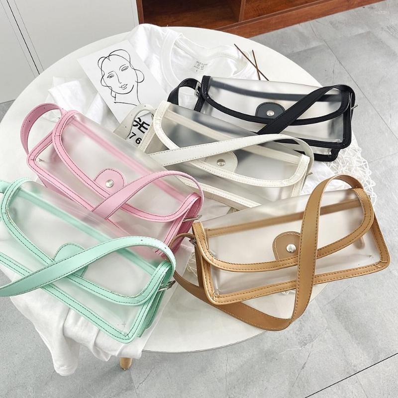 Evening Bags PVC Transparent Shoulder Women Large Capacity Shopping Clear Handbags Armpit Clutch Beach Travel Purse #20, Black
Evening Bags PVC Transparent Shoulder Women Large Capacity Shopping Clear Handbags Armpit Clutch Beach Travel Purse #20, Black