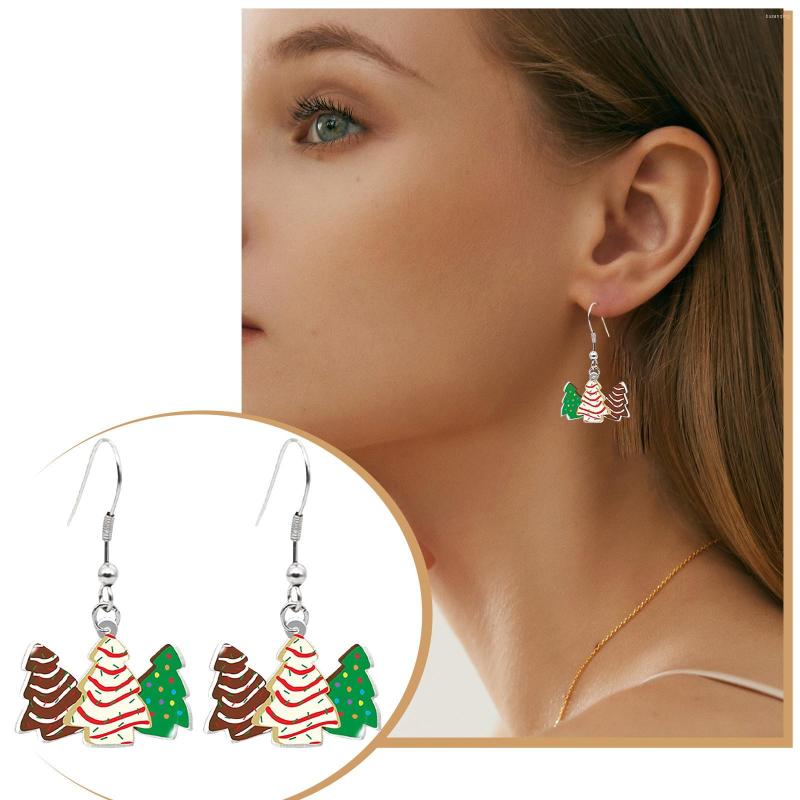 Hoop Earrings Small Stud Creative Winter Christmas Shrink Cake Western Style Women's
Hoop Earrings Small Stud Creative Winter Christmas Shrink Cake Western Style Women's