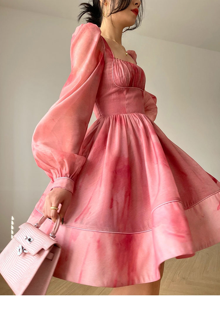 Casual Dresses Dress French square neck pink temperament long sleeve big hem fashion vintage handmade beaded skirt Women's Clothing
Casual Dresses Dress French square neck pink temperament long sleeve big hem fashion vintage handmade beaded skirt Women's Clothing