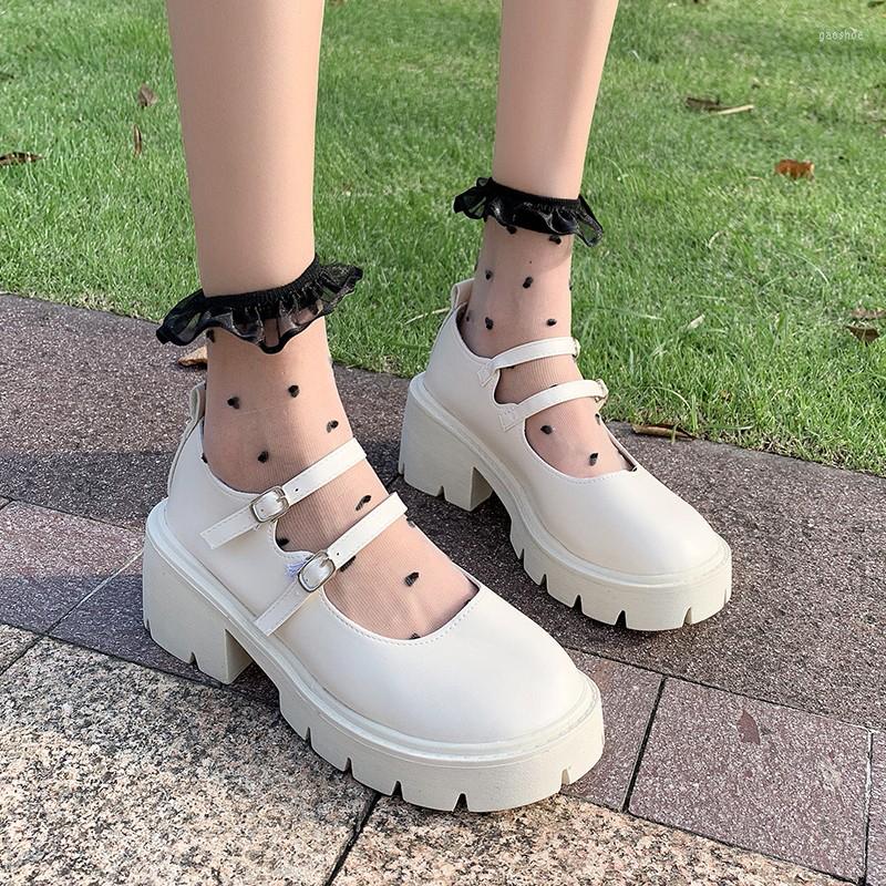 Dress Shoes Lucyever Fashion High Heels Mary Jane Women 2022 Double Buckle Thick Platform Pumps Woman Sweet Lovely Lolita, Beige
Dress Shoes Lucyever Fashion High Heels Mary Jane Women 2022 Double Buckle Thick Platform Pumps Woman Sweet Lovely Lolita, Beige