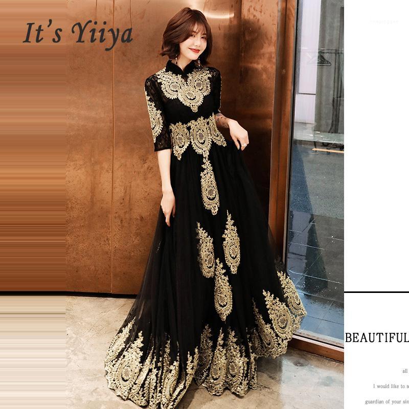 Party Dresses Evening Dress Hight Collar Long Plus Size Elegant 2022 Sexy Hollow Women Half Sleeve Robe Prom E536, Navy blue
Party Dresses Evening Dress Hight Collar Long Plus Size Elegant 2022 Sexy Hollow Women Half Sleeve Robe Prom E536, Navy blue