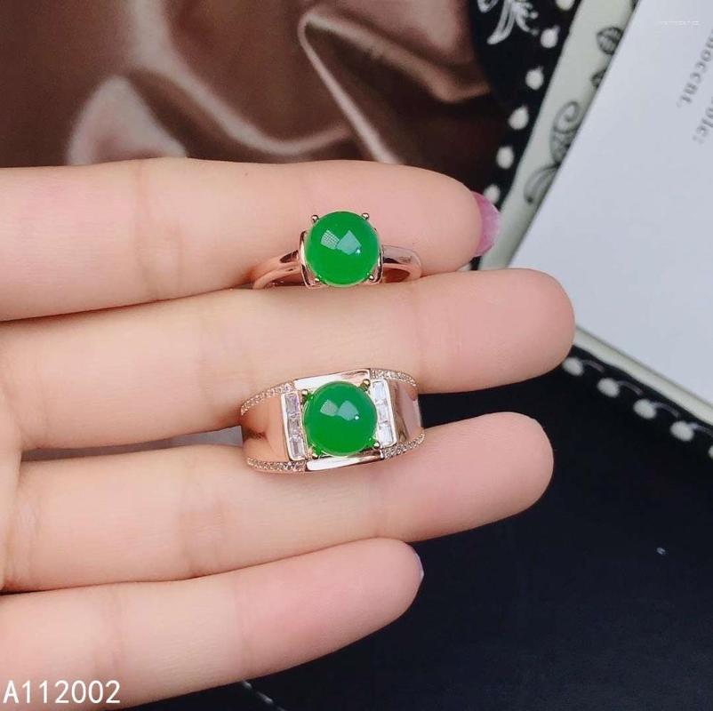 Cluster Rings KJJEAXCMY Fine Jewelry Natural Chalcedony 925 Sterling Silver Couple Gemstone Women Men Ring Support Test Luxury
Cluster Rings KJJEAXCMY Fine Jewelry Natural Chalcedony 925 Sterling Silver Couple Gemstone Women Men Ring Support Test Luxury