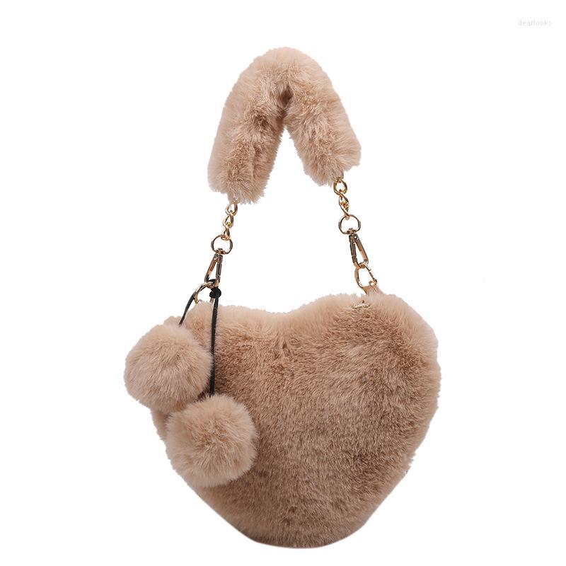 Evening Bags Bag Lady Fashion Love Plush Chain Shoulder Crossbody Handbag, Black
Evening Bags Bag Lady Fashion Love Plush Chain Shoulder Crossbody Handbag, Black