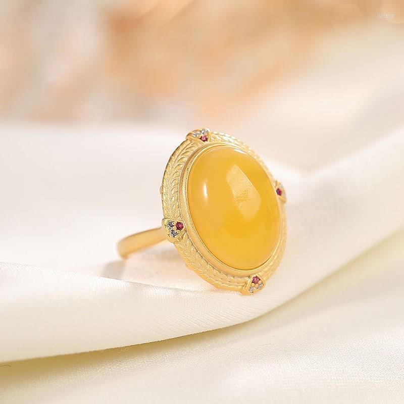 Cluster Rings Natural Hetian Jade Topaz S925 Sterling Silver Ring Fashion Trendy All-Match Simple Classic Women's Jewelry
Cluster Rings Natural Hetian Jade Topaz S925 Sterling Silver Ring Fashion Trendy All-Match Simple Classic Women's Jewelry