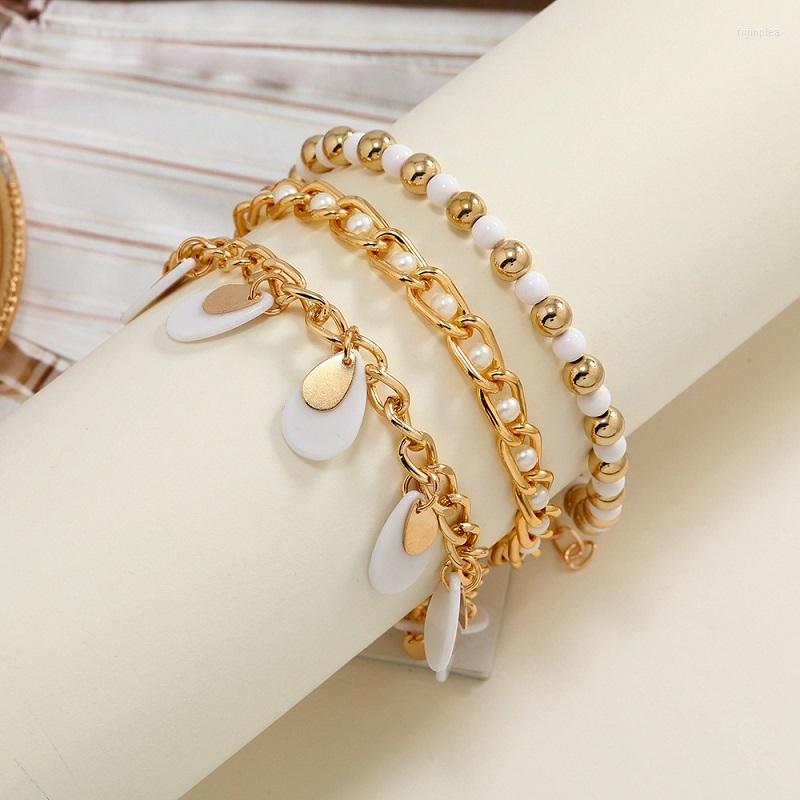 Anklets Fashion Pearl Beaded Jewelry For Women Bohemian Vintage Multilayer Anklet Bracelet Foot Chain Beach Accessories
Anklets Fashion Pearl Beaded Jewelry For Women Bohemian Vintage Multilayer Anklet Bracelet Foot Chain Beach Accessories