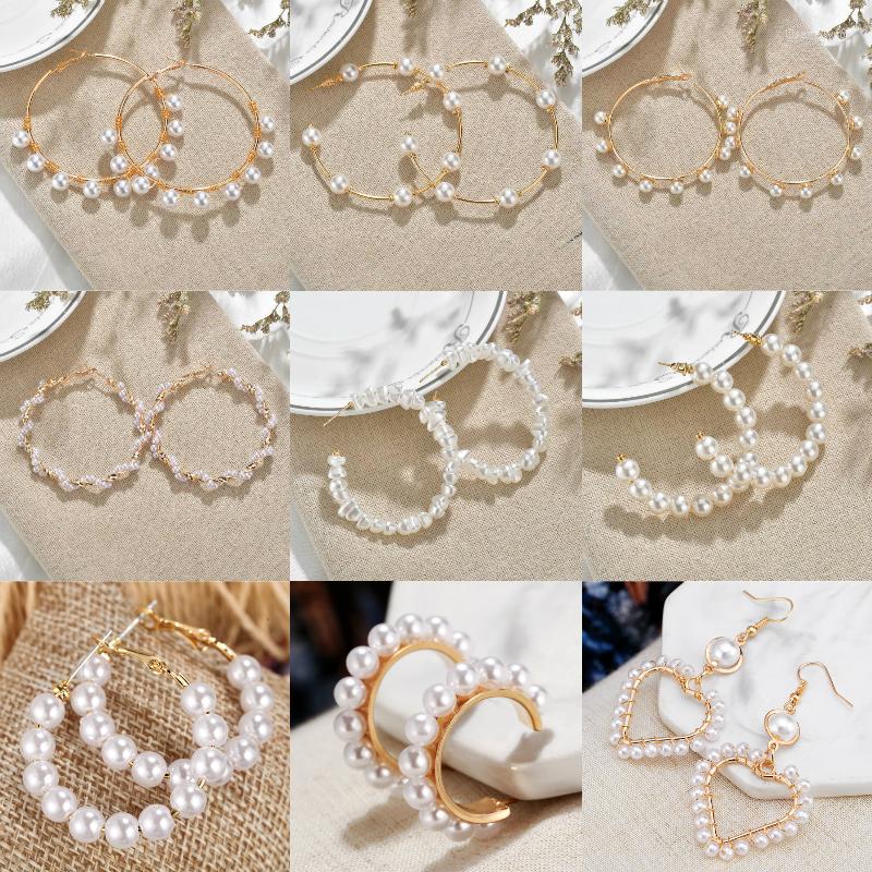 Hoop Earrings ZOSHI Gold Color Pearl For Women Big Circle Statement Fashion Party Jewelry Drop
Hoop Earrings ZOSHI Gold Color Pearl For Women Big Circle Statement Fashion Party Jewelry Drop