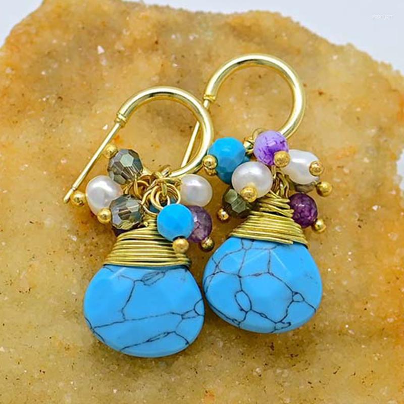 Dangle Earrings SS21 4Unik Native Inspired Style Natural Stone Women Elegant Teardrop Turquoise Bijoux Dropship Trending Product
Dangle Earrings SS21 4Unik Native Inspired Style Natural Stone Women Elegant Teardrop Turquoise Bijoux Dropship Trending Product