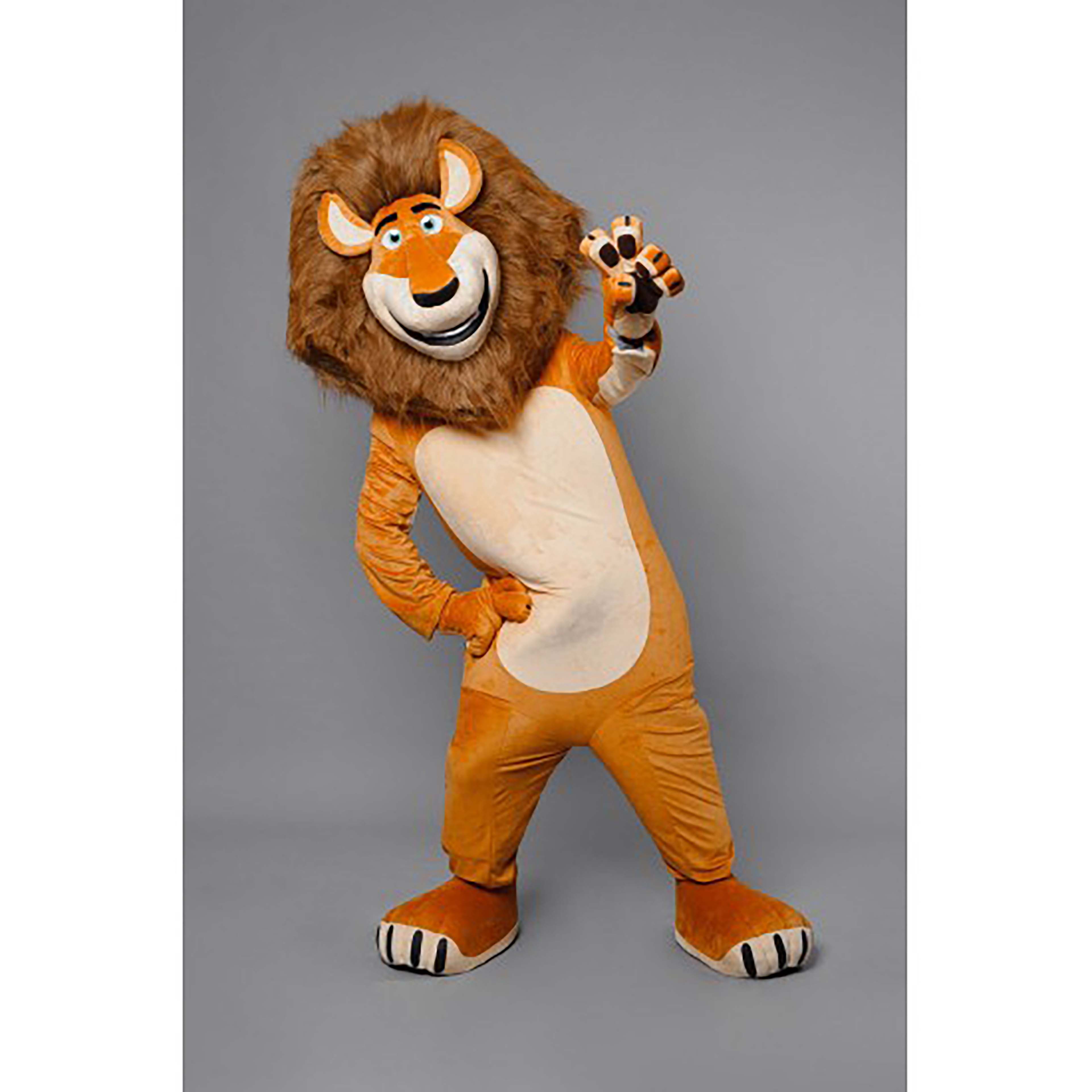 Adult Lion Mascot Costume Fursuit Halloween Furry Suit Cartoon Outfits Dress, As picture
Adult Lion Mascot Costume Fursuit Halloween Furry Suit Cartoon Outfits Dress, As picture