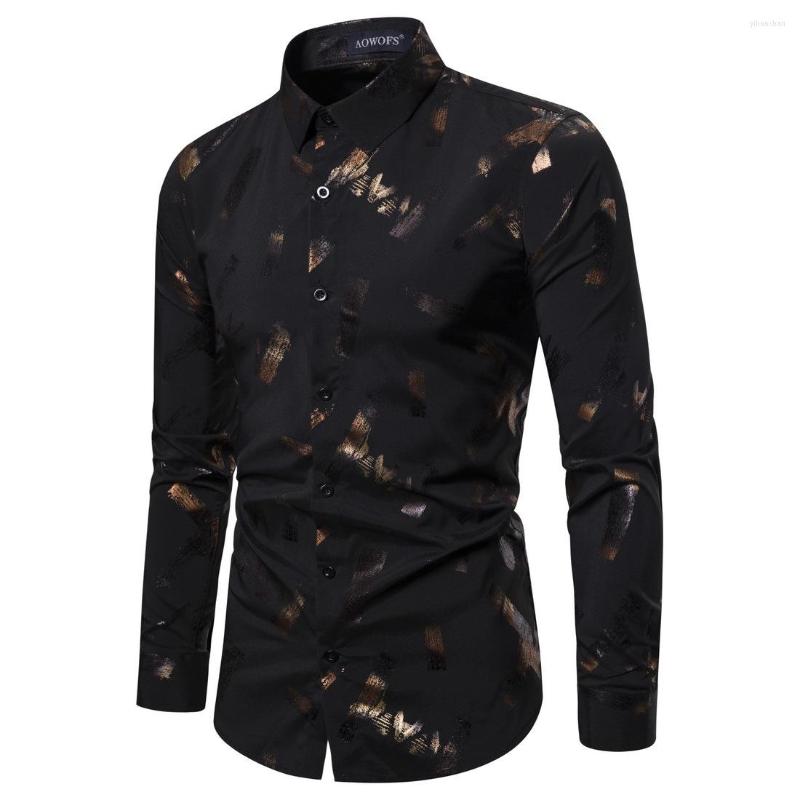 Men' Casual Shirts YS094 Spring Style Foreign Trade MEN' Long-sleeved Shirt Digital Bronzing Printed Elasticity Mens, Black
Men' Casual Shirts YS094 Spring Style Foreign Trade MEN' Long-sleeved Shirt Digital Bronzing Printed Elasticity Mens, Black
