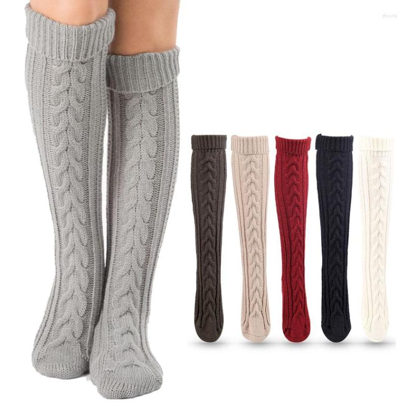 Women Socks Warm Knitted Stocking Autumn Winter Knee High Ladies Girls Solid Color Knitting Long, Beige
Women Socks Warm Knitted Stocking Autumn Winter Knee High Ladies Girls Solid Color Knitting Long, Beige