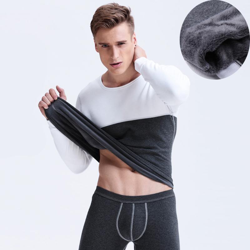 Men's Thermal Underwear Winter Mens Warm Velvet Set Cotton Long Johns Undershirt Tops Tees T Shirt Pants Thick Clothes Man Male, Black
Men's Thermal Underwear Winter Mens Warm Velvet Set Cotton Long Johns Undershirt Tops Tees T Shirt Pants Thick Clothes Man Male, Black