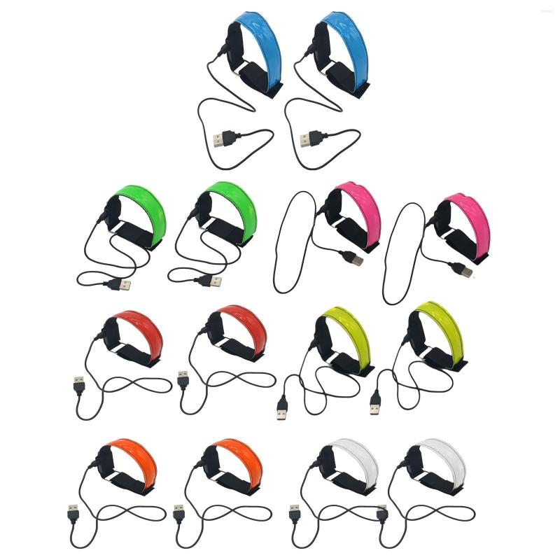 Knee Pads 2Pcs USB Rechargeable LED Armbands High Visibility Arm Bands Runners Accessories Safety Light Up Band For Running Jogging Hiking, White
Knee Pads 2Pcs USB Rechargeable LED Armbands High Visibility Arm Bands Runners Accessories Safety Light Up Band For Running Jogging Hiking, White