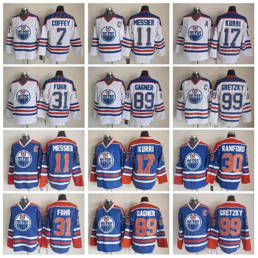 Throwback Edmonton Retro Oilers Hockey 30 Bill Ranford Jersey 7 Paul Coffey 89 Sam Gagner 17 Jari Kurri 99 Wayne Gretzky 31 Grant Fuhr 11''N, White
Throwback Edmonton Retro Oilers Hockey 30 Bill Ranford Jersey 7 Paul Coffey 89 Sam Gagner 17 Jari Kurri 99 Wayne Gretzky 31 Grant Fuhr 11''N, White